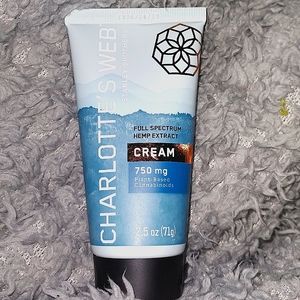 Charlotte's Web Full-Spectrum Hemp Extract Cream(750mg) 2.5oz.